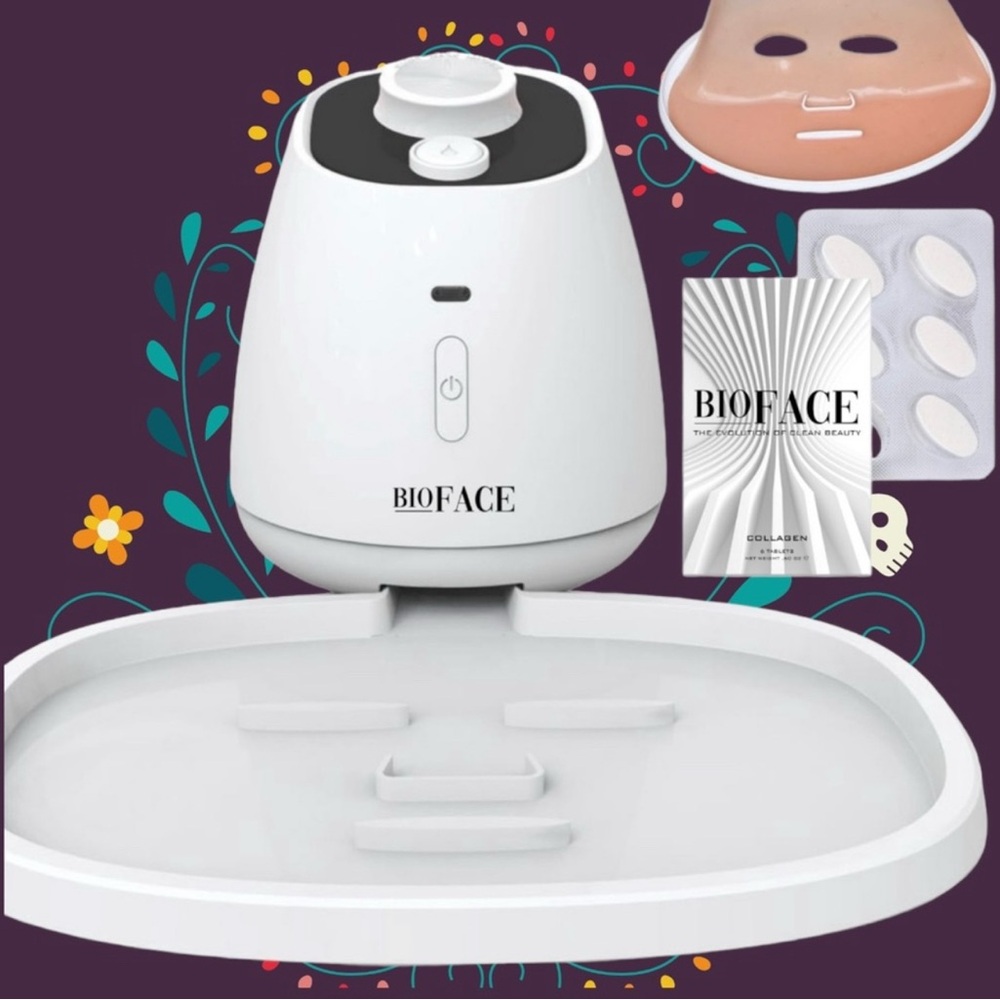 Bioface DIY Mask Maker, Facial Mask Machine with Collagen Tablets